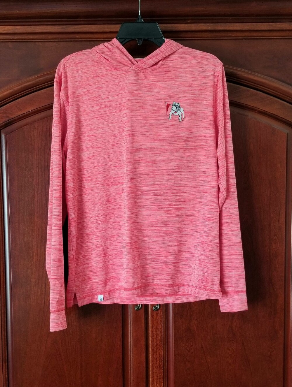 Johnnie-O Talon Featherweight UGA Bulldogs Performance Hoodie Size Small